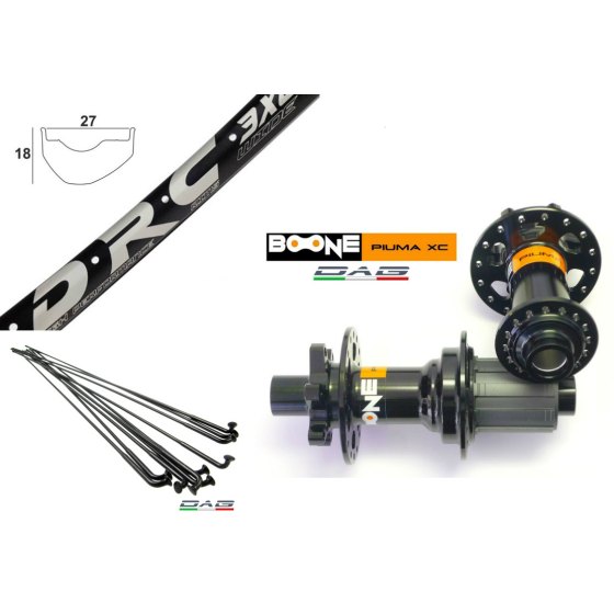 DAG Ruote Custom XCR 27,5"- 29" Boone Piuma XC / Drc 3xl